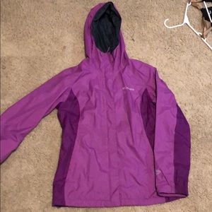 Columbia rain jacket